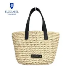 ○★新品未使用　ブルーレーベルクレストブリッジ　ミニトートバッグ　オフホワイト