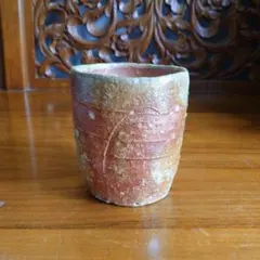 人間国宝 加藤孝造 萩焼 湯呑み ピンク 貫入 - メルカリ
