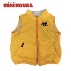 ミキハウス　ダブルビー　リバーシブルベスト90