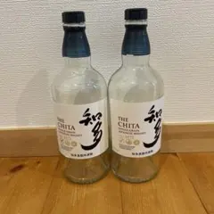 THE CHITA シングルグレインウイスキー 700ml 空き瓶2本セット - メルカリ