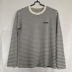 【美品】mont-bell メンズカットソー　ボーダー　S