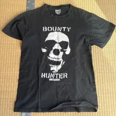 BOUNTY HUNTER バウンティハンター スカルロゴ Tシャツ ブラック