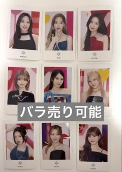 NiziUフォトカード　3周年