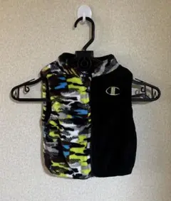 キッズChampion カモフラージュ あったかベスト 80