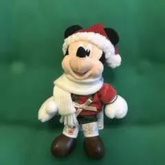 Disney Christmas 2025 ミッキー ぬいぐるみバッジ