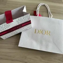 Dior バレンタイン限定 ギフトバッグ・ショッパー紙袋セット