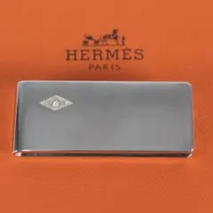 HERMES エルメス Ag925 シルバー マネークリップ 箱付きのサムネイル