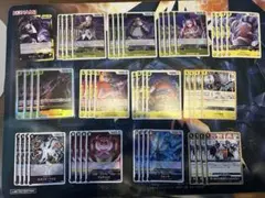 蒼海の七傑　黒黄　ゲッコウモリアデッキパーツ　ワンピースカード