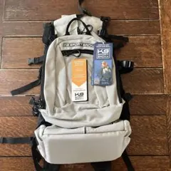 K9 スポーツサック エアー 2 M グレー　試着のみ K9 スポーツサック Air2 Sport Sack 旧ロゴタイプ XS-L ブラック