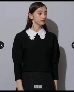 リランドチュール　襟付きニット