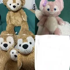 ディズニー ダッフィー ぬいぐるみ Mサイズ Lサイズ リーナベル