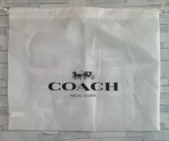 COACH ホワイト ショッパー