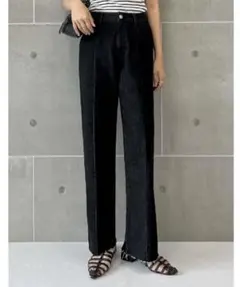 リエディ バックベンツストレートリサイクルデニム AM