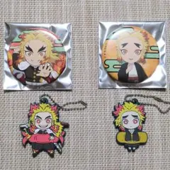 無限列車編 ランダム 缶バッジ ばんちょうこう 煉獄 杏寿郎 千寿郎