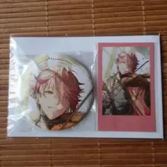 セラフ 誕生日グッズ2025 箔押し缶バッジ&チェキ風カード