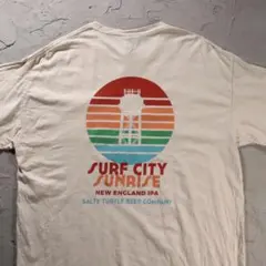 COMFORT COLORS サーフTシャツ クラフトビール　企業ロゴ　好配色
