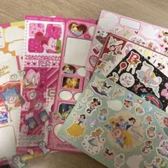 【激レア】シール 平成　レトロ 　ステッカーシート セット ディズニー　ミニー