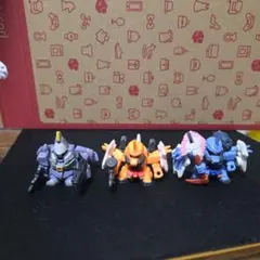SDガンダムフルカラーカスタム 3体セット