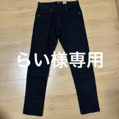 メンズ　スキニーパンツ　黒　ブラック　Sサイズ