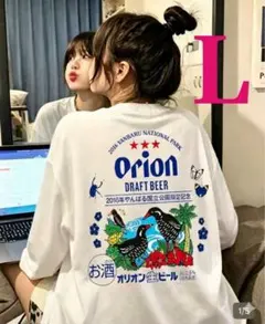 長袖　Orion オリオンビール Tシャツ やんばる国立公園　コラボ　オリオン