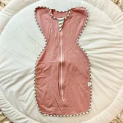【超美品】 スワドル モロー反射対策 ジッパー付き