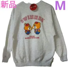 新品　SWIMMER スイマー　刺繍 スウェット　トレーナー　M