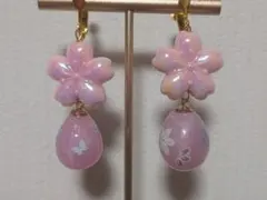 ハンドメイド　イヤリング