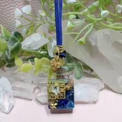 癒しのオルゴナイト❤️ラリマー＋タンザナイトの香水瓶型♡ 癒しのオルゴナイト❤️ラリマー＋タンザナイトの香水瓶型♡ - メルカリ