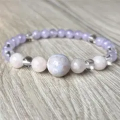 素敵なご縁を引き寄せる パワーストーンブレスレット/チェリーブロッサムアゲート