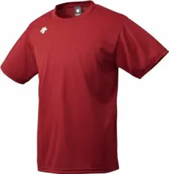 DESCENTE　DMC-5801B　吸汗速乾　ワンポイントハーフスリーブシャツ