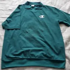 美品！　Champion ゴルフ ダークグリーン ポロシャツ Lサイズ