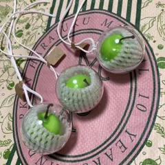 青リンゴ　オーナメント　3個セット⭐︎