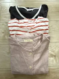 【3点セット】マタニティパジャマ ワンピース 半袖 授乳パジャマ まとめ売り