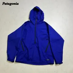 【FA00】美品 パタゴニア エッセンシャル プルオーバー ブルー系 L