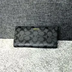COACH コーチ 長財布 2つ折り財布 レザー