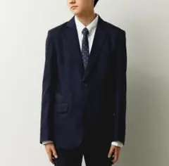 GLAZOS キッズ フォーマルスーツ 入学式　卒業式　大きめ160〜 ネイビー