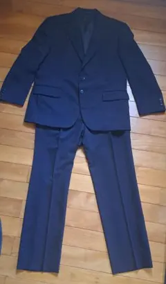 【美品】AOKI メンズスーツ セットアップ ネイビー