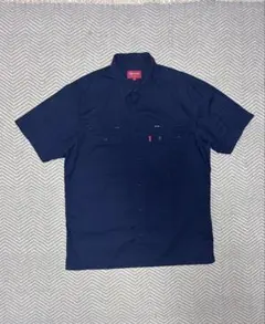 Supreme Pinhole S/S Shirt 半袖シャツ Navy L Supreme Pinhole S/S Shirt 半袖シャツ Navy L - メルカリ