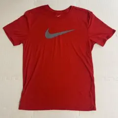 Nike Dri-FIT レッド Tシャツ L