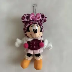 ミニーちゃん ぬいぐるみバッチ キーホルダー ハート 3個セット - メルカリ