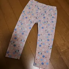 ユニクロ ミニーちゃん花柄レギンス