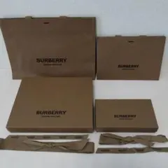 BURBERRYバーバリー ショッパー 箱、袋　2セット