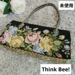 イタリア製本革 DONATELLABRUNELLO ゴブランビーズ刺繍 バッグ - メルカリ