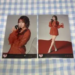 大場花菜 劇薬中毒 ジャケット衣装 チュウ 生写真 ＝LOVE イコラブ