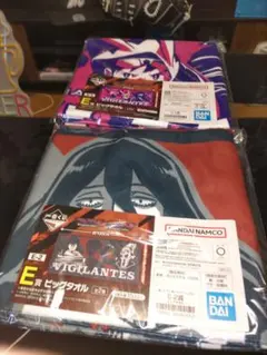 一番くじ ヴィジランテ ヒロアカ E賞 ビッグタオルコンプ