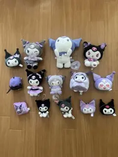 サンリオ クロミ ぬいぐるみ マスコット アクセサリースタンド セットまとめ売り サンリオ クロミ ぬいぐるみ マスコット アクセサリースタンド セット