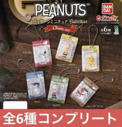 PEANUTS パッケージ ミニチュア コレクション クラシック コンプリート