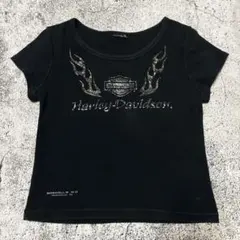 Boswell's Harley-Davidson 立體橡膠印花T恤