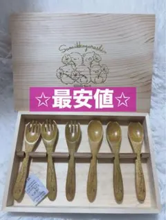 クレヨンしんちゃん 木製カトラリーセット 木箱入り - メルカリ