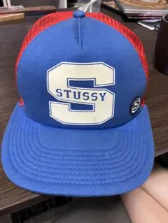 STUSSY トラッカー キャップ BURLY TRUCKER CAP ネイビー - メルカリ